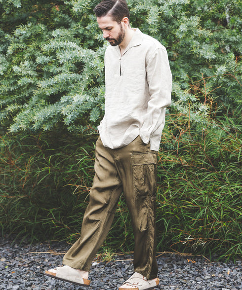 MR.OLIVE / PIGMENT CUPRA / M-65 CARGO PANTS / ピグメントキュプラ M-65カーゴパンツ